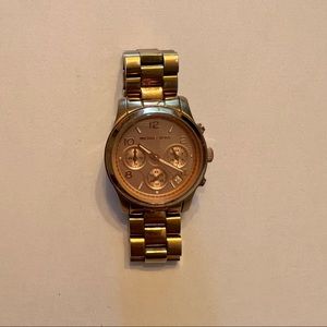 Michael Kors Oversized Rose Gold Watch